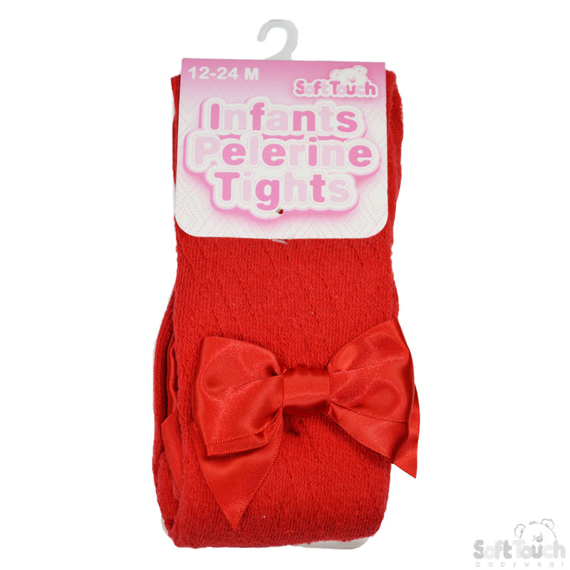 Red Pelerine Tights W/Bow No. TP10-R