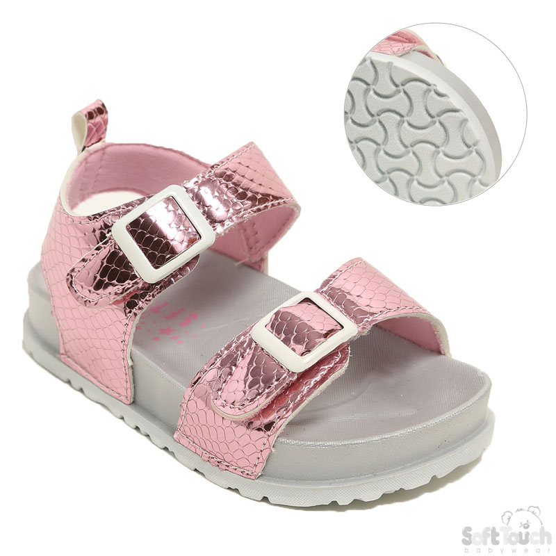 Infants Pink TPR Sandals  : TS102