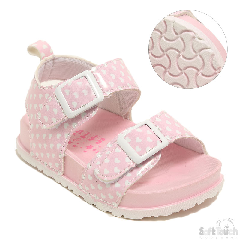 Infants Pink TPR Sandals : TS104