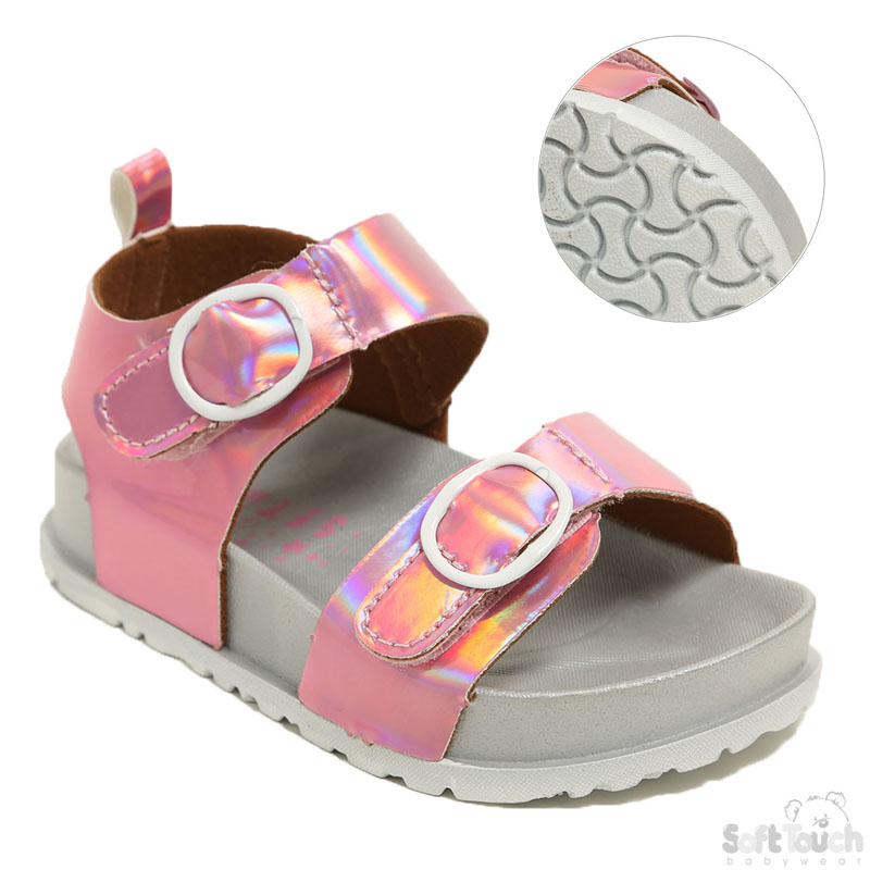Infants Pink TPR Sandals : TS106