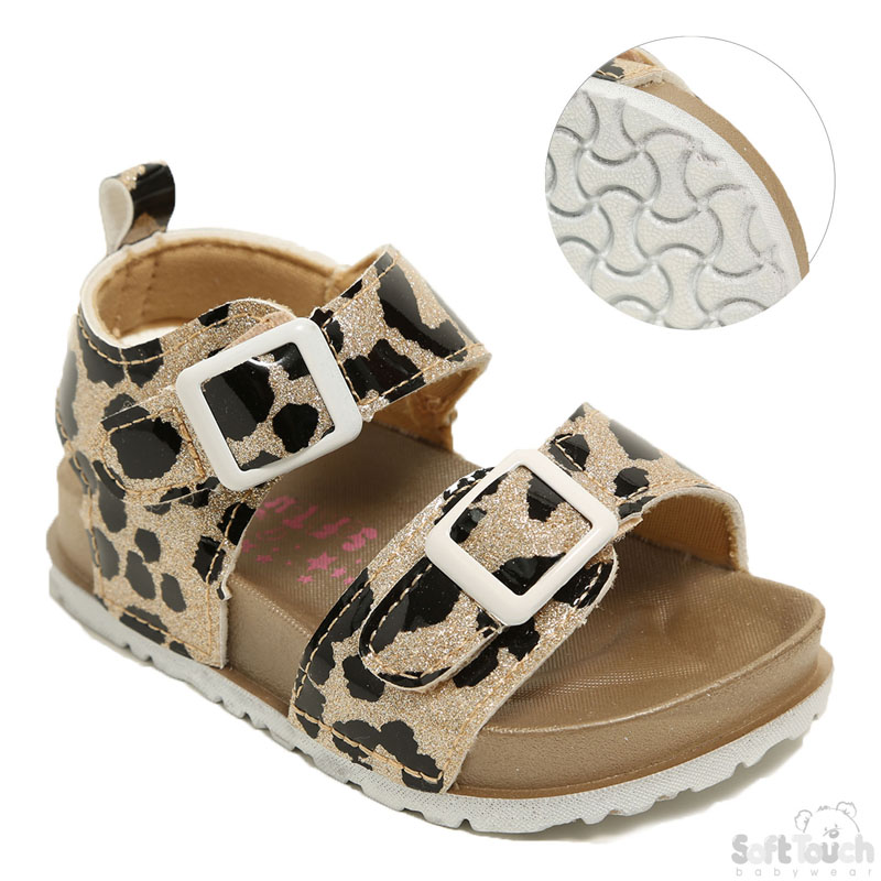 Infants Animal Print TPR Sandals : TS110