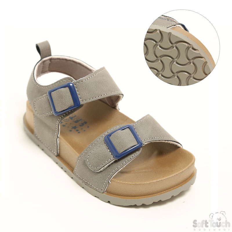 Infants Brown TPR Sandals : TS120