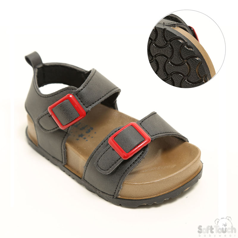 Infants Brown TPR Sandals : TS122