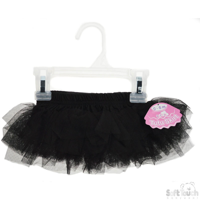 Girls Plain Black Tutus No. TS13-BLK