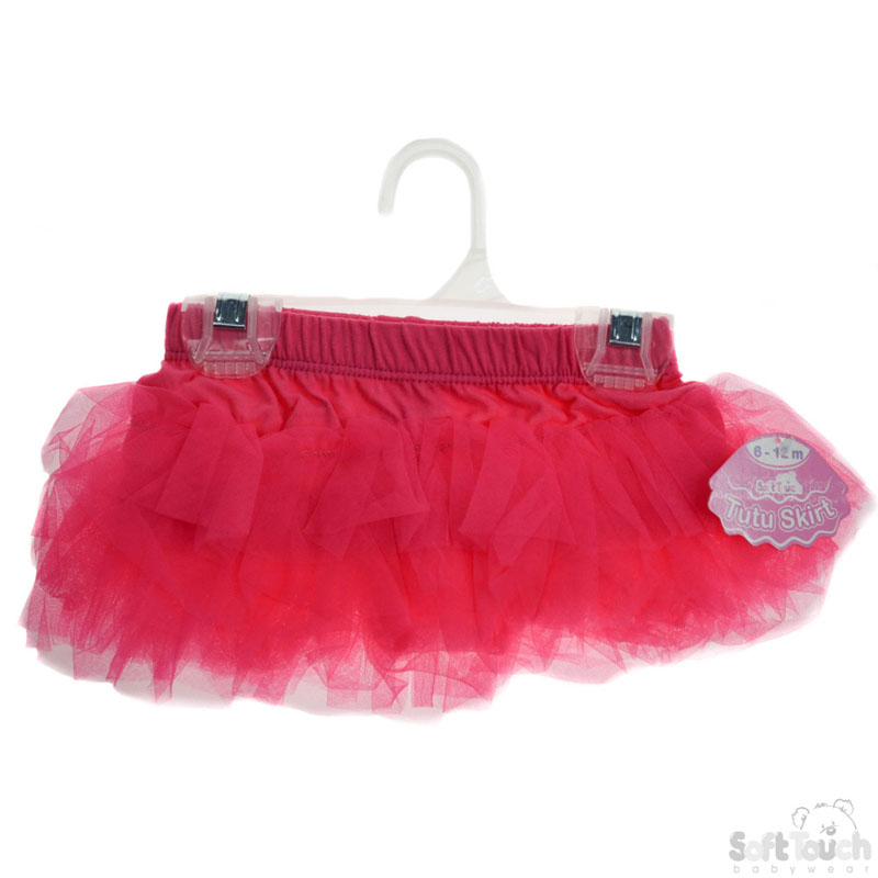 Girls Fuschia Pink Tutu Skirt No. TS14-F