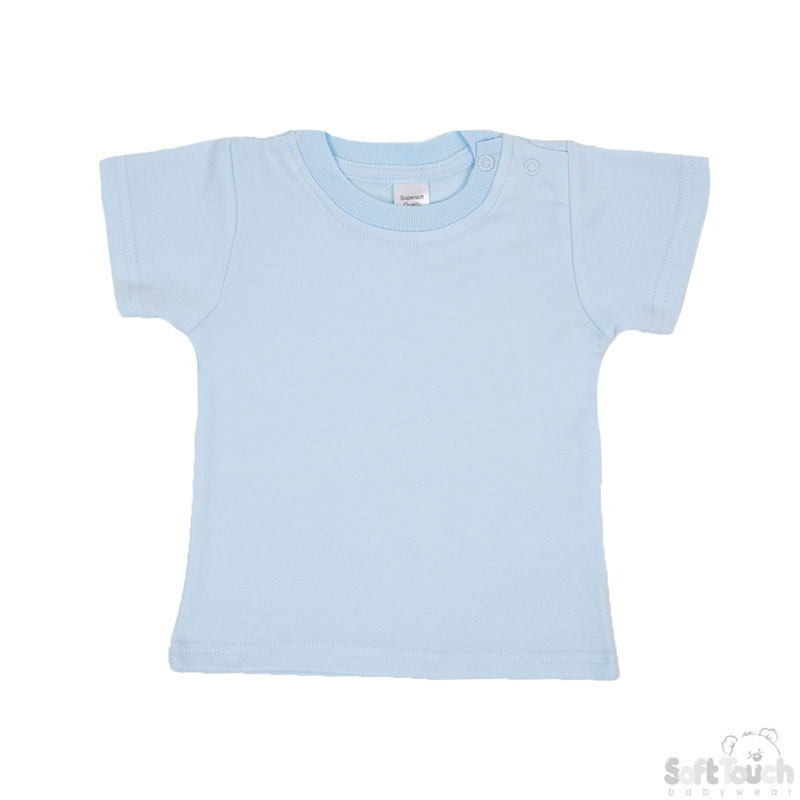 Infants Blue Tee Shirt No. TS4653-B-3-6m